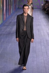 Christian Dior Fall 2024 Couture collection at Couture Fashion Week.