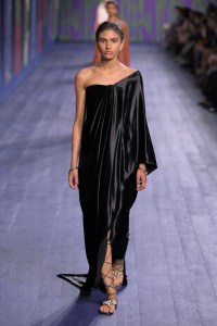 Christian Dior Fall 2024 Couture collection at Couture Fashion Week.
