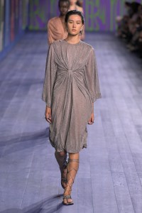 Christian Dior Fall 2024 Couture collection at Couture Fashion Week.