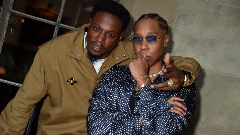 Joey Bada$$ and Lena Waithe