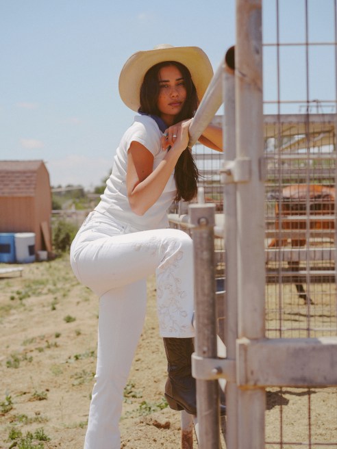 Newly relaunched Edwin USA dropped a limited collection of women’s jeans and tops inspired by cowgirl culture and California’s ranch lifestyle.