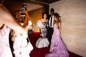 Mona Kattan, Chris Collins and Rebecca Hessel Cohen