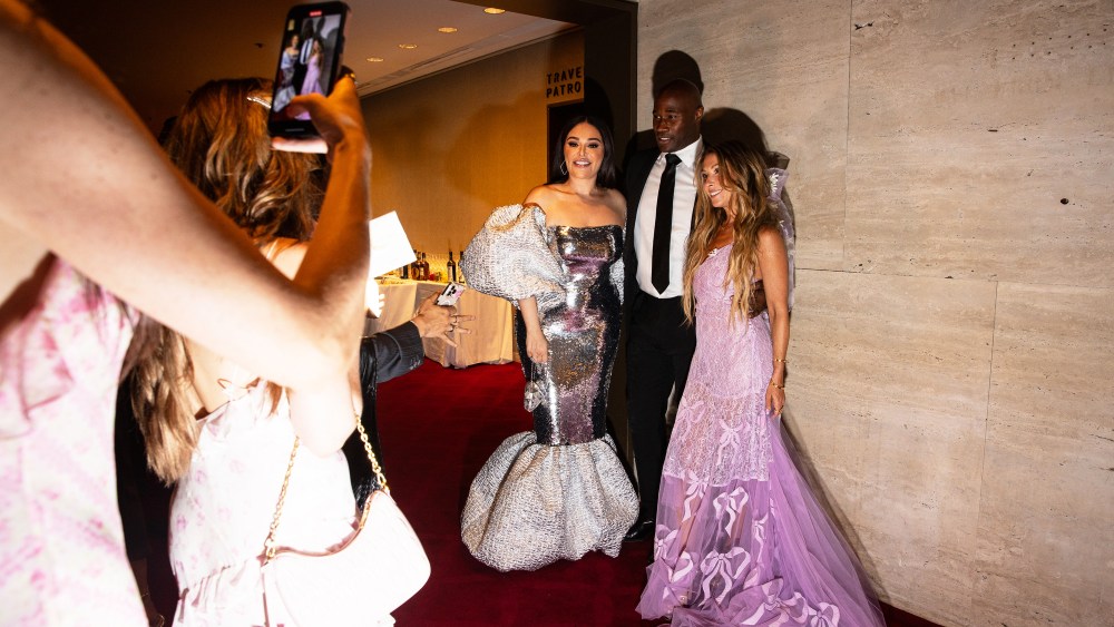 Mona Kattan, Chris Collins and Rebecca Hessel Cohen
