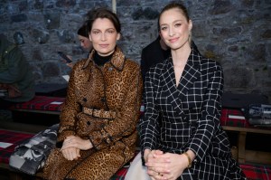 Laetitia Casta and Beatrice Borromeo at the Dior Cruise 2025 Show