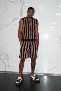 Jonathan Kuminga at the Fendi Spring 2025 Men’s ready-to-wear show