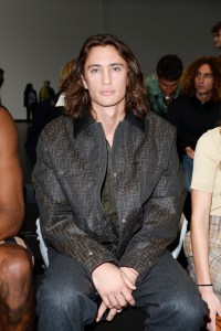 James Turlington at the Fendi Spring 2025 Men’s ready-to-wear show
