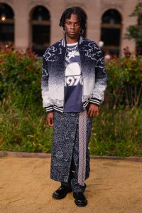 Rema at the Kenzo Men’s Spring 2025 Ready-to-Wear Show