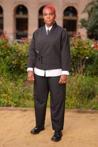 Arlo Parks at the Kenzo Men’s Spring 2025 Ready-to-Wear Show