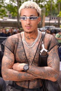 Kyle Kuzma at Rick Owens Ready-to-Wear Spring 2025