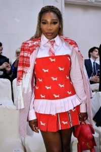 Serena Williams at Thom Browne Fall 2024 Couture at Paris Fashion Week