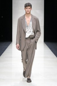 Giorgio Armani Spring 2025 Men's Ready-to-Wear Collection at Milan Fashion Week