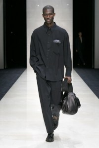 Giorgio Armani Spring 2025 Men's Ready-to-Wear Collection at Milan Fashion Week