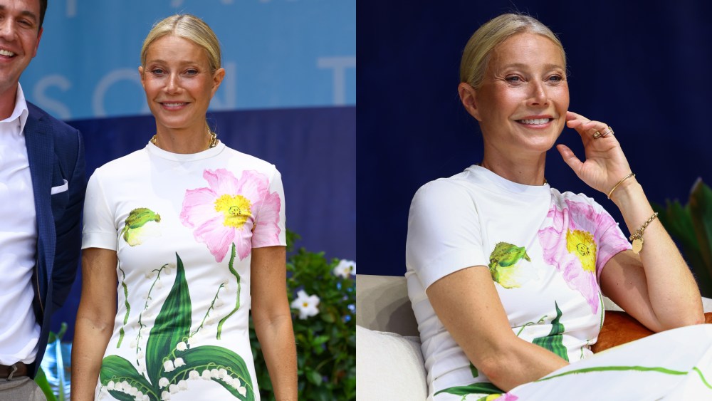 Gwyneth Paltrow attends the "Encore! Embracing the New Entertainment Era" session during the Cannes Lions International Festival of Creativity 2024.