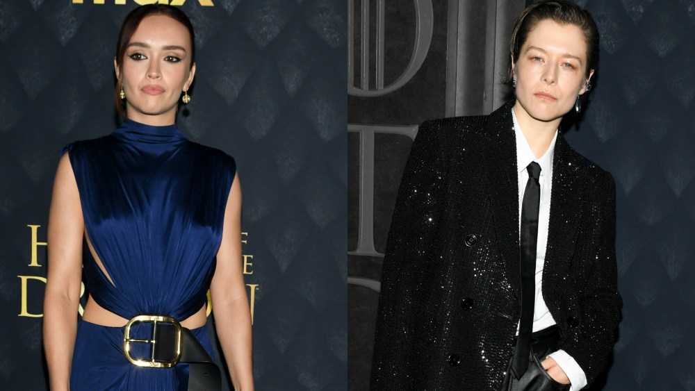 Olivia Cooke, Emma D'Arcy, house of the dragon, season two, premiere