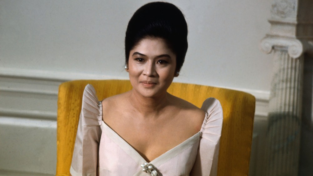 (Original Caption) Washington, DC: Mrs. Ferdinand Marcos, wife of President of the Philippines. September 2, 1970.