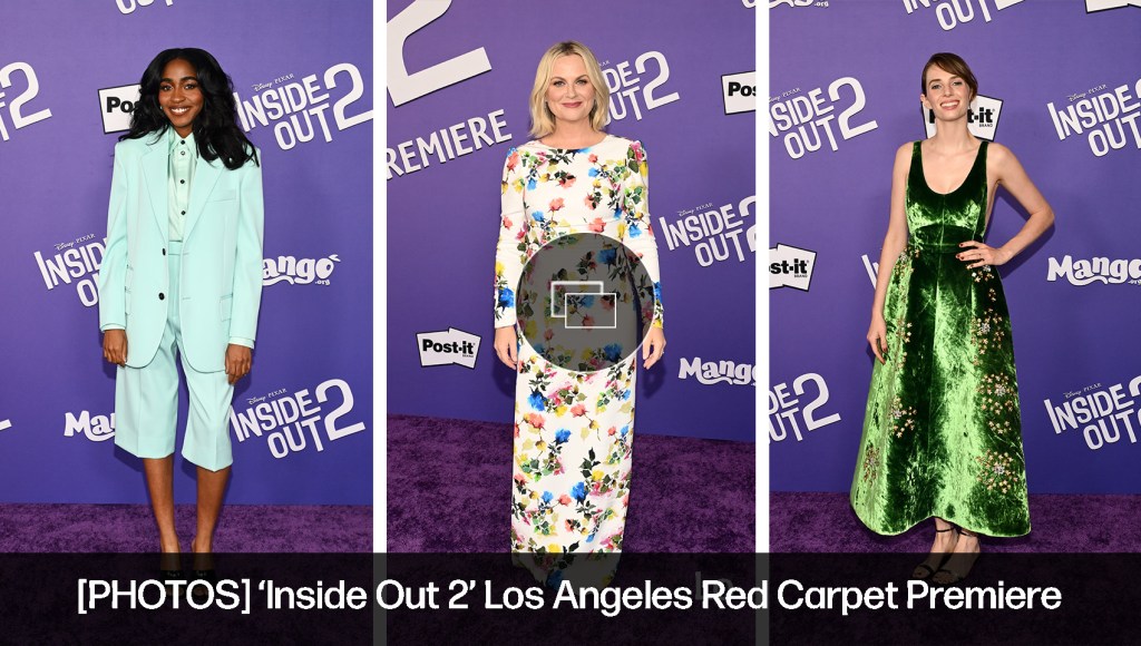 inside out 2 red carpet premiere, celebrity style