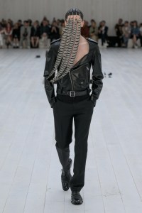 Menswear Trends at Paris Fashion Week Men’s Spring 2025: Leather