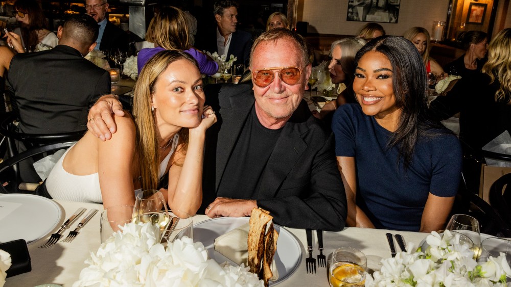 Olivia Wilde, Michael Kors and Gabrielle Union-Wade