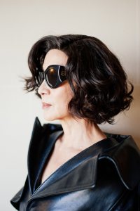A look at Michelle Yeoh getting ready for the the Balenciaga show in Paris, France.