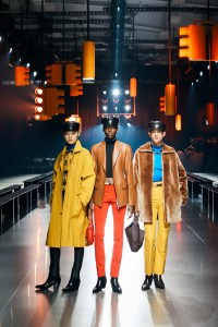 A preview of the Hermès Fall 2024 ready-to-wear collection showing at Pier 36 in New York.