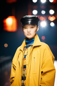A preview of the Hermès Fall 2024 ready-to-wear collection showing at Pier 36 in New York.