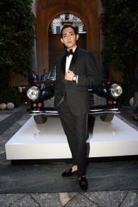 Ryo Ryusei at the Ralph Lauren x Esquire dinner during Milan Fashion Week