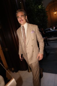 Chris Pine at the Ralph Lauren x Esquire dinner during Milan Fashion Week