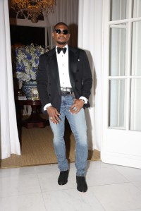 Usher at the Ralph Lauren x Esquire dinner during Milan Fashion Week