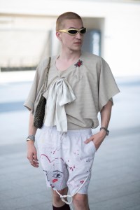 Street style at Milan Fashion Week Men’s Spring 2025