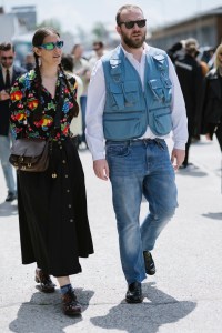 Street style at Milan Fashion Week Men’s Spring 2025