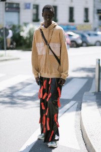 Street style at Milan Fashion Week Men’s Spring 2025