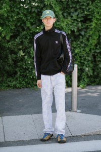 Street style at Milan Fashion Week Men’s Spring 2025