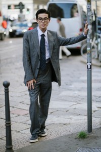 Street style at Milan Fashion Week Men’s Spring 2025