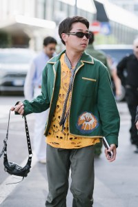Street style at Milan Fashion Week Men’s Spring 2025