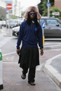 Street style at Milan Fashion Week Men’s Spring 2025