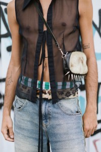 Street style at Milan Fashion Week Men’s Spring 2025