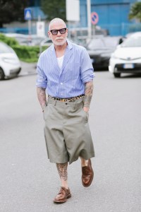 Street style at Milan Fashion Week Men’s Spring 2025