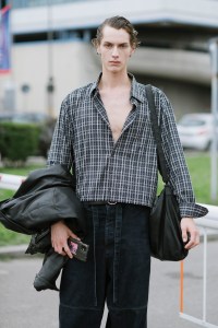 Street style at Milan Fashion Week Men’s Spring 2025