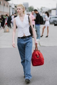 Street style at Milan Fashion Week Men’s Spring 2025