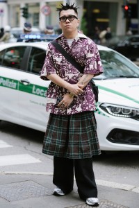 Street style at Milan Fashion Week Men’s Spring 2025