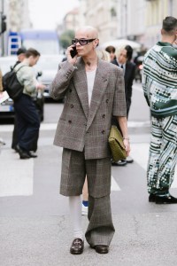 Street style at Milan Fashion Week Men’s Spring 2025