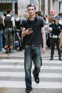 Street style at Milan Fashion Week Men’s Spring 2025