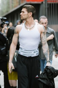 Street style at Milan Fashion Week Men’s Spring 2025