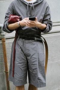 Street style at Milan Fashion Week Men’s Spring 2025