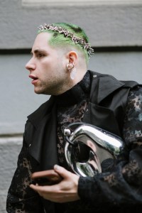 Street style at Milan Fashion Week Men’s Spring 2025