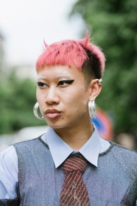 Street style at Milan Fashion Week Men’s Spring 2025