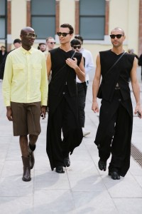 Street style at Milan Fashion Week Men’s Spring 2025