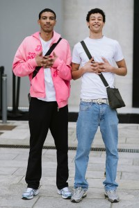Street style at Milan Fashion Week Men’s Spring 2025