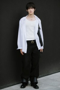 Street style at Milan Fashion Week Men’s Spring 2025