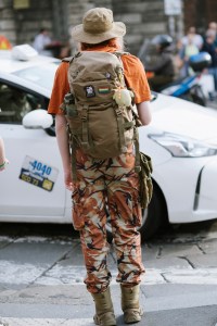 Street style at Milan Fashion Week Men’s Spring 2025